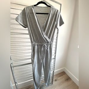 New Without Tags - Grey Jumpsuit / Romper